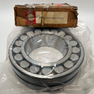 Spherical Roller Bearing - Straight Bore, 130 mm ID, 230 mm OD, 64 mm Width, Open, Brass Cage, C3 Internal Clearance.