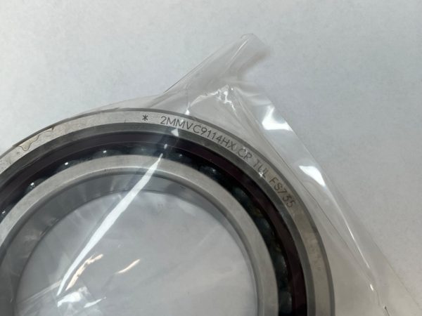 Angular Contact Bearing – 70 mm ID, 110 mm OD, 20 mm Width, Open, 15° Contact Angle