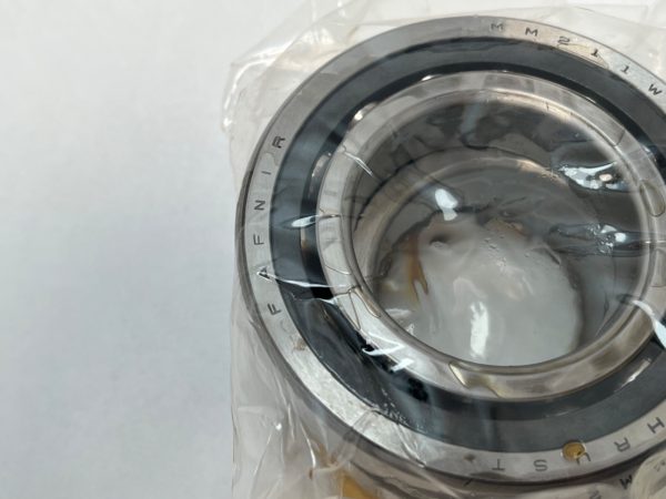 Super Precision Angular Contact Ball Bearing – Straight Bore, 55 mm ID, 100 mm OD, 21 mm Width, Open, 15° Contact Angle.
