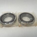 Angular Contact Ball Bearing – Straight Bore, 55 mm ID, 100 mm OD, 21 mm Width, Open, 15° Contact Angle, Light Preload.