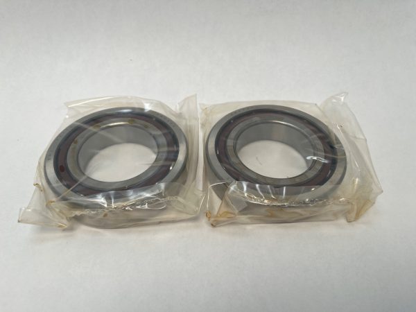 Angular Contact Ball Bearing – Straight Bore, 55 mm ID, 100 mm OD, 21 mm Width, Open, 15° Contact Angle, Light Preload.