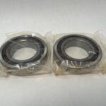 Angular Contact Ball Bearing – Straight Bore, 55 mm ID, 100 mm OD, 21 mm Width, Open, 15° Contact Angle, Light Preload.