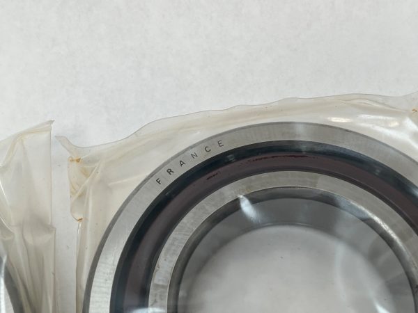 Angular Contact Ball Bearing – Straight Bore, 55 mm ID, 100 mm OD, 21 mm Width, Open, 15° Contact Angle, Light Preload.