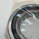 Angular Contact Ball Bearing – Straight Bore, 55 mm ID, 100 mm OD, 21 mm Width, Open, 15° Contact Angle, Light Preload.