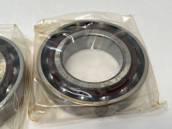 Angular Contact Ball Bearing – Straight Bore, 55 mm ID, 100 mm OD, 21 mm Width, Open, 15° Contact Angle, Light Preload.