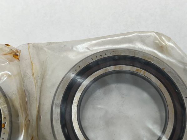 Angular Contact Ball Bearing – Straight Bore, 40 mm ID, 68 mm OD, 15 mm Width, Open, 25° Contact Angle, Medium Preload.