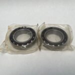 Angular Contact Ball Bearing – Straight Bore, 40 mm ID, 68 mm OD, 15 mm Width, Open, 25° Contact Angle, Medium Preload.