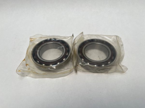 Angular Contact Ball Bearing – Straight Bore, 40 mm ID, 68 mm OD, 15 mm Width, Open, 25° Contact Angle, Medium Preload.
