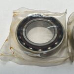 Angular Contact Ball Bearing – Straight Bore, 40 mm ID, 68 mm OD, 15 mm Width, Open, 25° Contact Angle, Medium Preload.