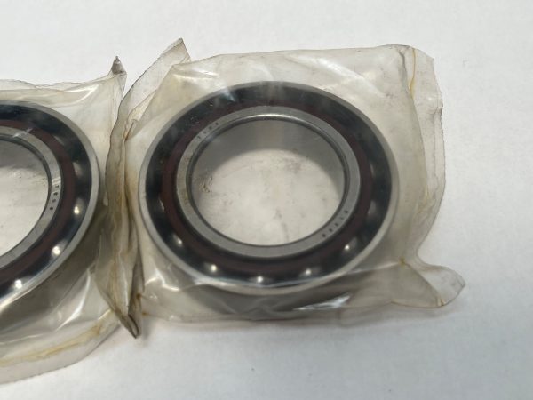 Angular Contact Ball Bearing – Straight Bore, 40 mm ID, 68 mm OD, 15 mm Width, Open, 25° Contact Angle, Medium Preload.