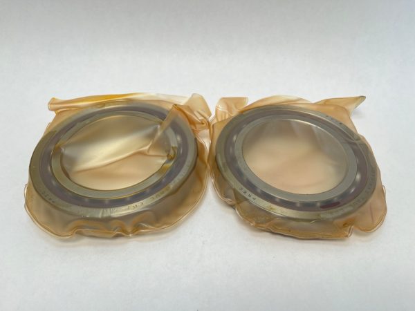 Angular contact bearings – 80 mm ID, 125 mm OD, 22 mm Width, Open, 15°, Light preload.