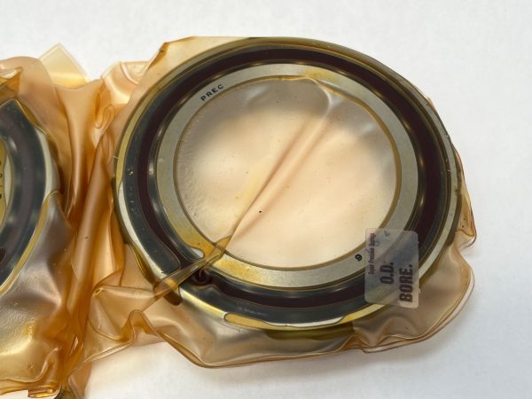Angular contact bearings – 80 mm ID, 125 mm OD, 22 mm Width, Open, 15°, Light preload.