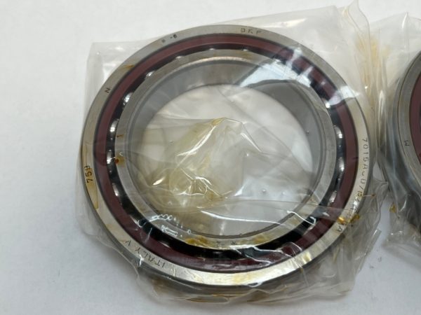 Super Precision Angular Contact Ball Bearing – Straight Bore, 75 mm ID, 115 mm OD, 20 mm Width, Open, 25° Contact Angle, Universal Pairing, Light Preload.