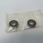 Angular contact bearing – 12 mm ID, 28 mm OD, 8 mm Width, Open, 15°.
