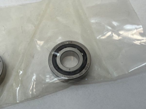 Angular contact bearing – 12 mm ID, 28 mm OD, 8 mm Width, Open, 15°.