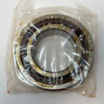 Angular Contact Ball Bearing – Straight Bore, 55 mm ID, 100 mm OD, 21 mm Width, Open, 15° Contact Angle, Light Preload.