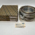 Angular Contact Ball Bearing – 90 mm ID, 160 mm OD, 30 mm Width, Open, 15° Contact Angle, Light Preload.