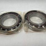 Angular Contact Ball Bearing – 90 mm ID, 160 mm OD, 30 mm Width, Open, 15° Contact Angle, Light Preload.
