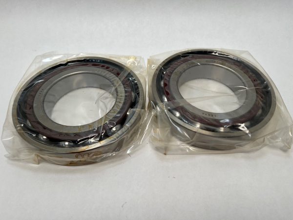 Angular Contact Ball Bearing – 90 mm ID, 160 mm OD, 30 mm Width, Open, 15° Contact Angle, Light Preload.