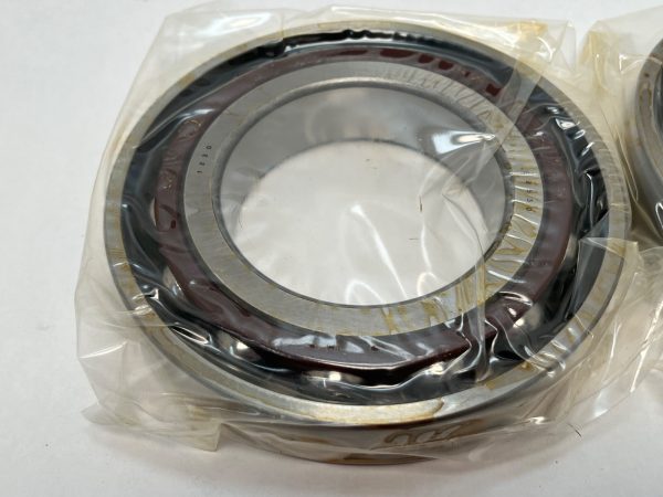Angular Contact Ball Bearing – 90 mm ID, 160 mm OD, 30 mm Width, Open, 15° Contact Angle, Light Preload.