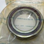 Angular Contact Ball Bearing – 55 mm ID, 90 mm OD, 18 mm Width, Open, 15° Contact Angle, Light Preload.