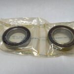 Angular Contact Ball Bearing – 55 mm ID, 90 mm OD, 18 mm Width, Open, 15° Contact Angle, Light Preload.