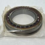 Angular Contact Ball Bearing – Straight Bore, 80 mm ID, 125 mm OD, 22 mm Width, Open, 15° Contact Angle, Without Snap Ring