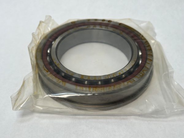 Angular Contact Ball Bearing – Straight Bore, 80 mm ID, 125 mm OD, 22 mm Width, Open, 15° Contact Angle, Without Snap Ring