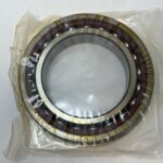 Angular Contact Ball Bearing – Straight Bore, 80 mm ID, 125 mm OD, 22 mm Width, Open, 15° Contact Angle, Without Snap Ring