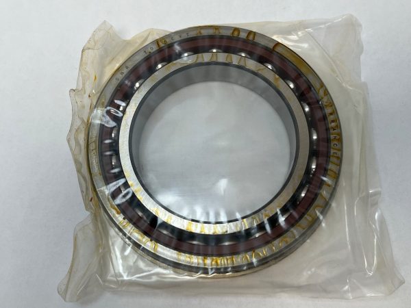 Angular Contact Ball Bearing – Straight Bore, 80 mm ID, 125 mm OD, 22 mm Width, Open, 15° Contact Angle, Without Snap Ring