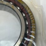 Angular Contact Ball Bearing – Straight Bore, 80 mm ID, 125 mm OD, 22 mm Width, Open, 15° Contact Angle, Without Snap Ring
