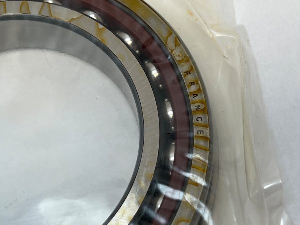 Angular Contact Ball Bearing – Straight Bore, 80 mm ID, 125 mm OD, 22 mm Width, Open, 15° Contact Angle, Without Snap Ring