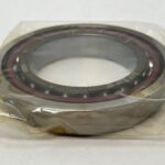 Angular Contact Ball Bearing – Straight Bore, 80 mm ID, 125 mm OD, 22 mm Width, Open, 15° Contact Angle, Without Snap Ring