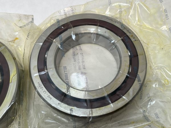Super Precision Angular Contact Ball Bearing – Straight Bore, 60 mm ID, 110 mm OD, 22 mm Width, Open, 15° Contact Angle, Universal Pairing, Heavy Preload.