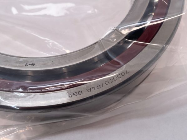 Angular Contact Bearing – 150 mm ID, 225 mm OD, 35 mm Width, Open, 15° Contact Angle