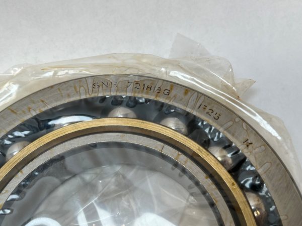 Angular Contact Ball Bearing – 90 mm ID, 160 mm OD, 30 mm Width, Open, 40° Contact Angle.