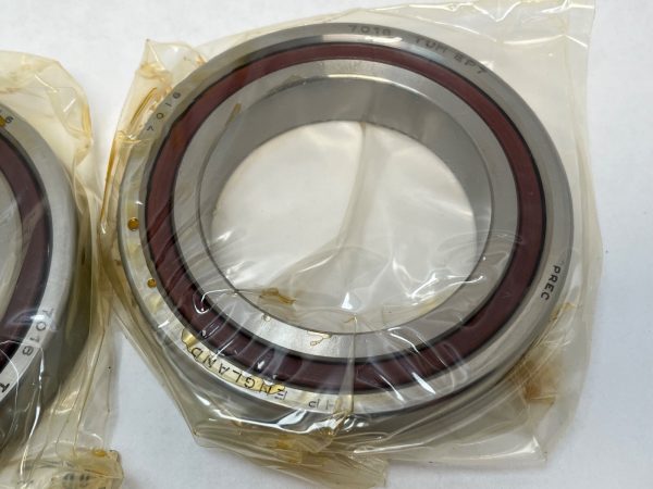 Angular contact bearings – 80 mm ID, 125 mm OD, 22 mm Width, Open, 15°, Heavy preload.