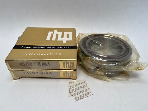 Angular contact bearings – 80 mm ID, 125 mm OD, 22 mm Width, Open, 15°, Heavy preload.