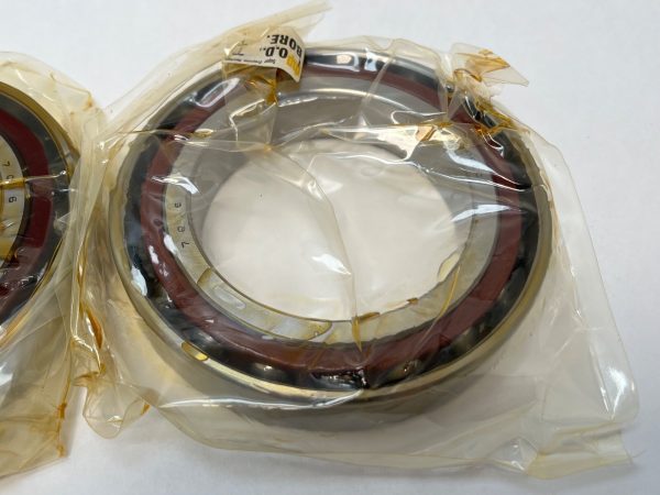 Angular contact bearings – 80 mm ID, 125 mm OD, 22 mm Width, Open, 15°, Heavy preload.