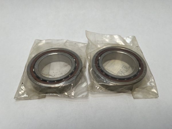 Angular Contact Ball Bearing – Straight Bore, 45 mm ID, 75 mm OD, 16 mm Width, Open, 15° Contact Angle, Light Preload.