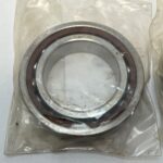 Angular Contact Ball Bearing – Straight Bore, 45 mm ID, 75 mm OD, 16 mm Width, Open, 15° Contact Angle, Light Preload.