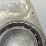 Angular Contact Ball Bearing – Straight Bore, 45 mm ID, 75 mm OD, 16 mm Width, Open, 15° Contact Angle, Light Preload.