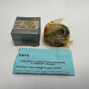 Angular contact bearing - 25 mm ID, 47 mm OD, 12 mm Width, Single Shield, 15° Contact Angle, Light Preload.