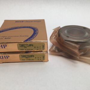 Angular Contact Ball Bearing - Straight Bore, 30 mm ID, 62 mm OD, 16 mm Width, Open, 15° Contact Angle, Medium Preload.