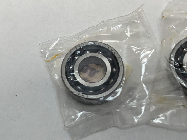 Angular contact bearings – 12 mm ID, 28 mm OD, 16 mm Width, Open, 15°, Light preload.