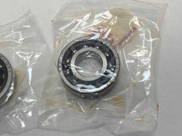 Angular contact bearings – 12 mm ID, 28 mm OD, 16 mm Width, Open, 15°, Light preload.