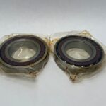 Angular Contact Bearing – 60 mm ID, 110 mm OD, 22 mm Width, Open, 15°.