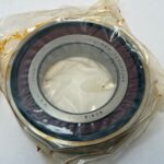 Angular Contact Bearing – 60 mm ID, 110 mm OD, 22 mm Width, Open, 15°.