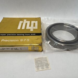 Angular Contact Ball Bearing - Straight Bore, 85 mm ID, 130 mm OD, 22 mm Width, Open, 15° Contact Angle, Light Preload.