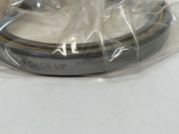 Thin Section Ball Bearing – Straight Bore, 4.00 in ID, 5.00 in OD, 0.50 in Width, Open.